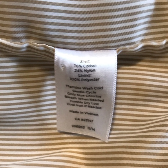 Classic Talbots Beige Women's Blazer size 6 Summer Wardrobe Capsule, Timeless - Picture 9 of 11